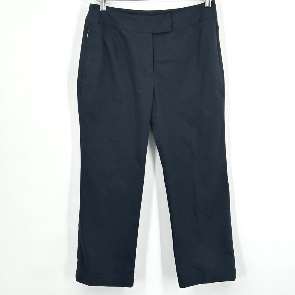 Nike Dri Fit Ankle Cropped Golf Pants Stretch‎ Lightweight Black Women’s Small
